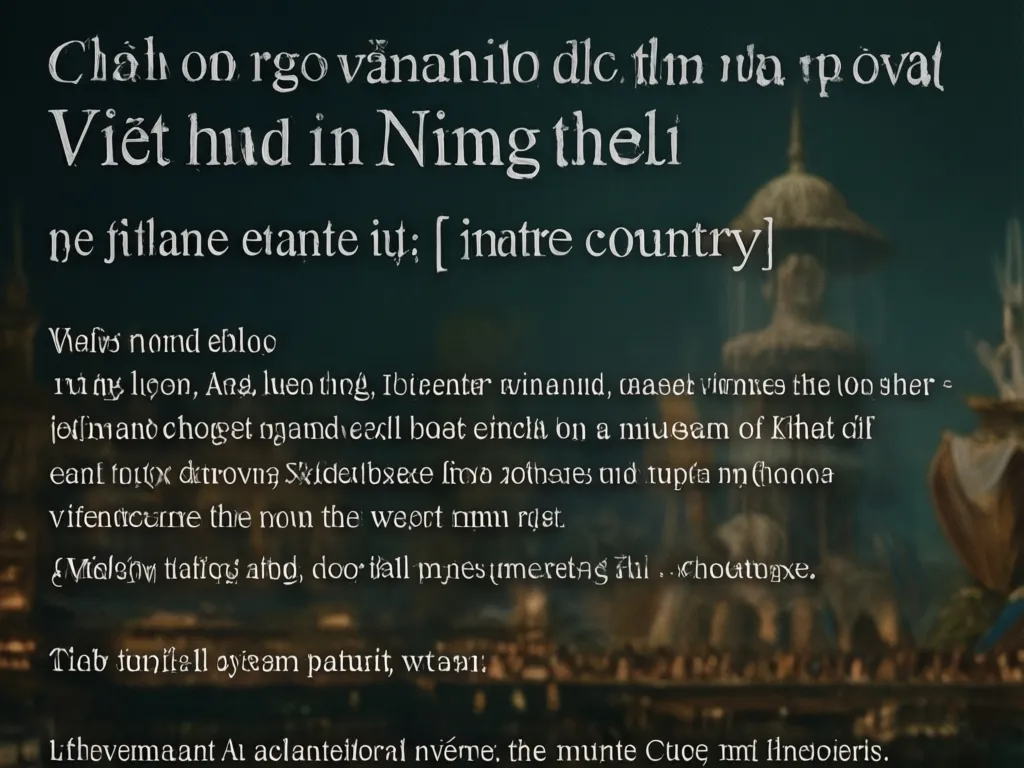 Luật chơi Việt Nam